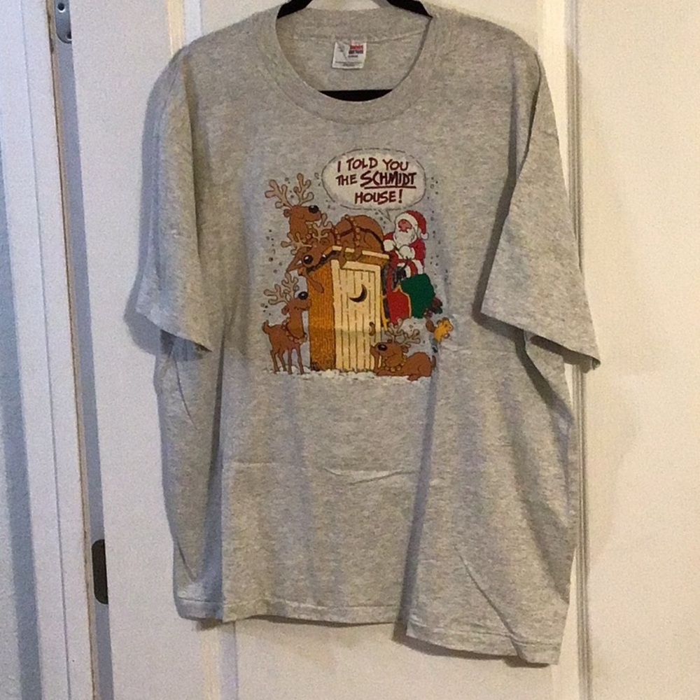 Hanes Funny HolidayT-Shirt Men’s XL